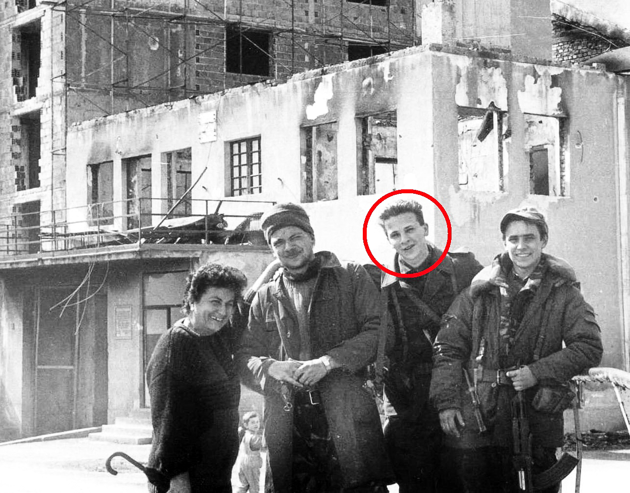 На фотографии москвич Костя Богословский, погибший на Заглаваке