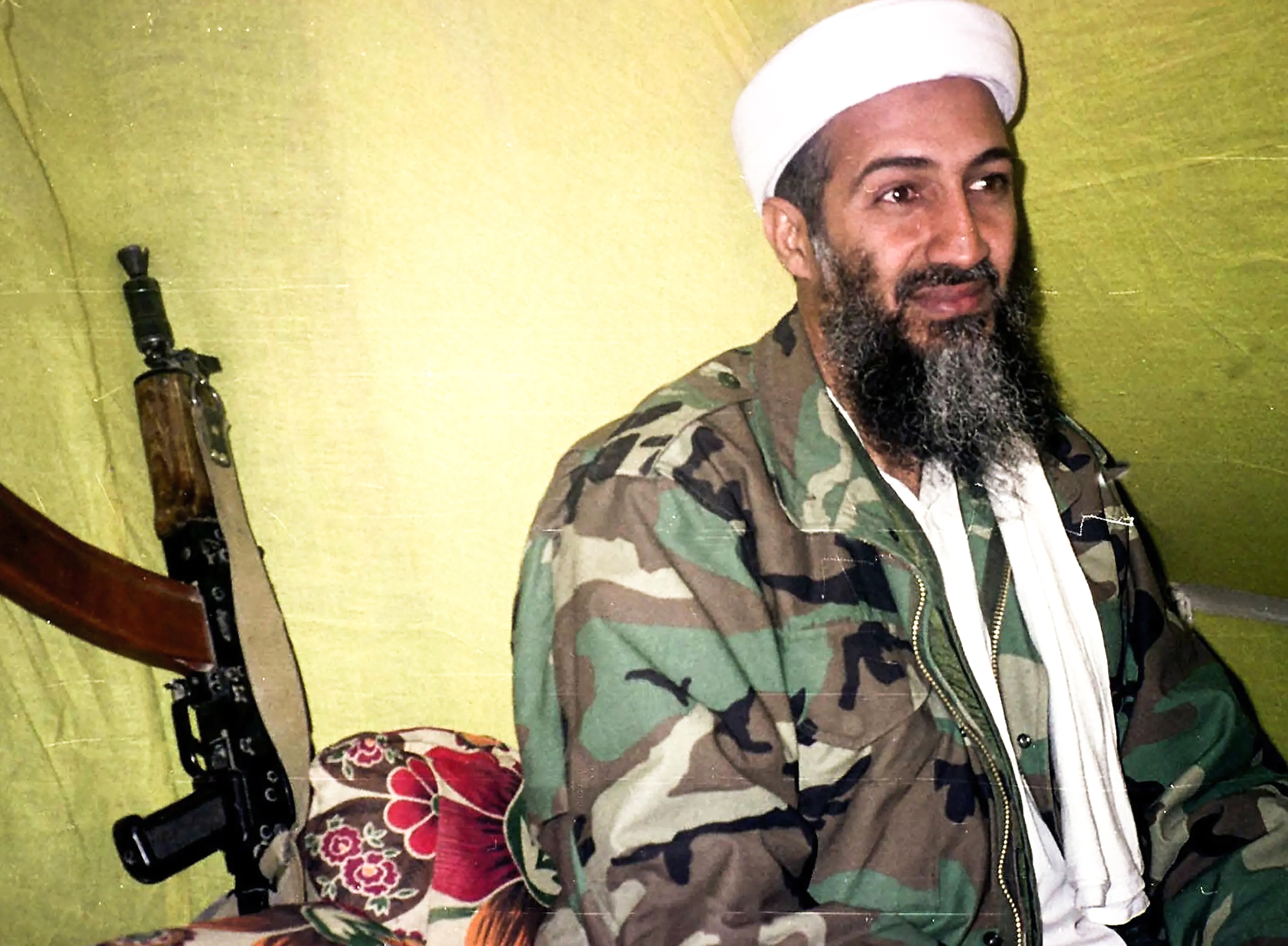«Террорист номер один» Усама бен Ладен, взращённый ЦРУ для реализации концепции «управляемого хаоса» и олицетворения мирового зла