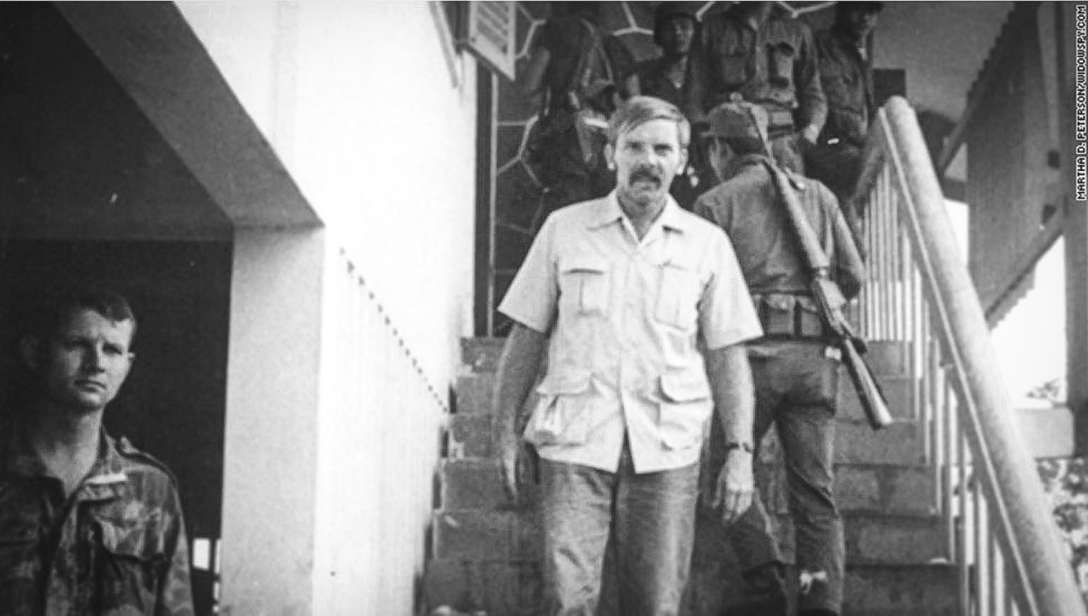 Муж Марты Джон, кадровый сотрудник, погиб в Лаосе в 1972 году. Фото из книги «The Widow Spy»