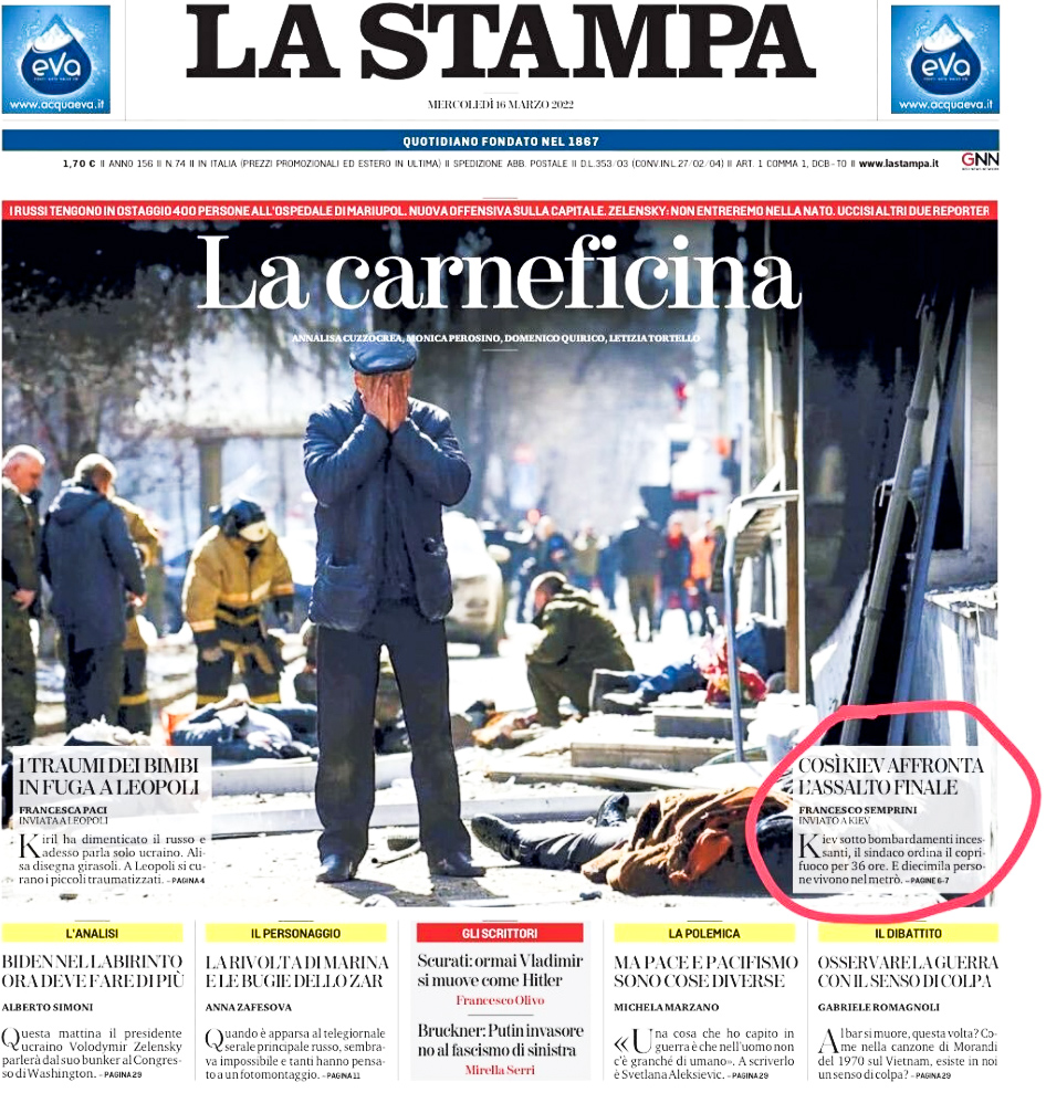   .  La Stampa         -ӻ    . 16  2022 