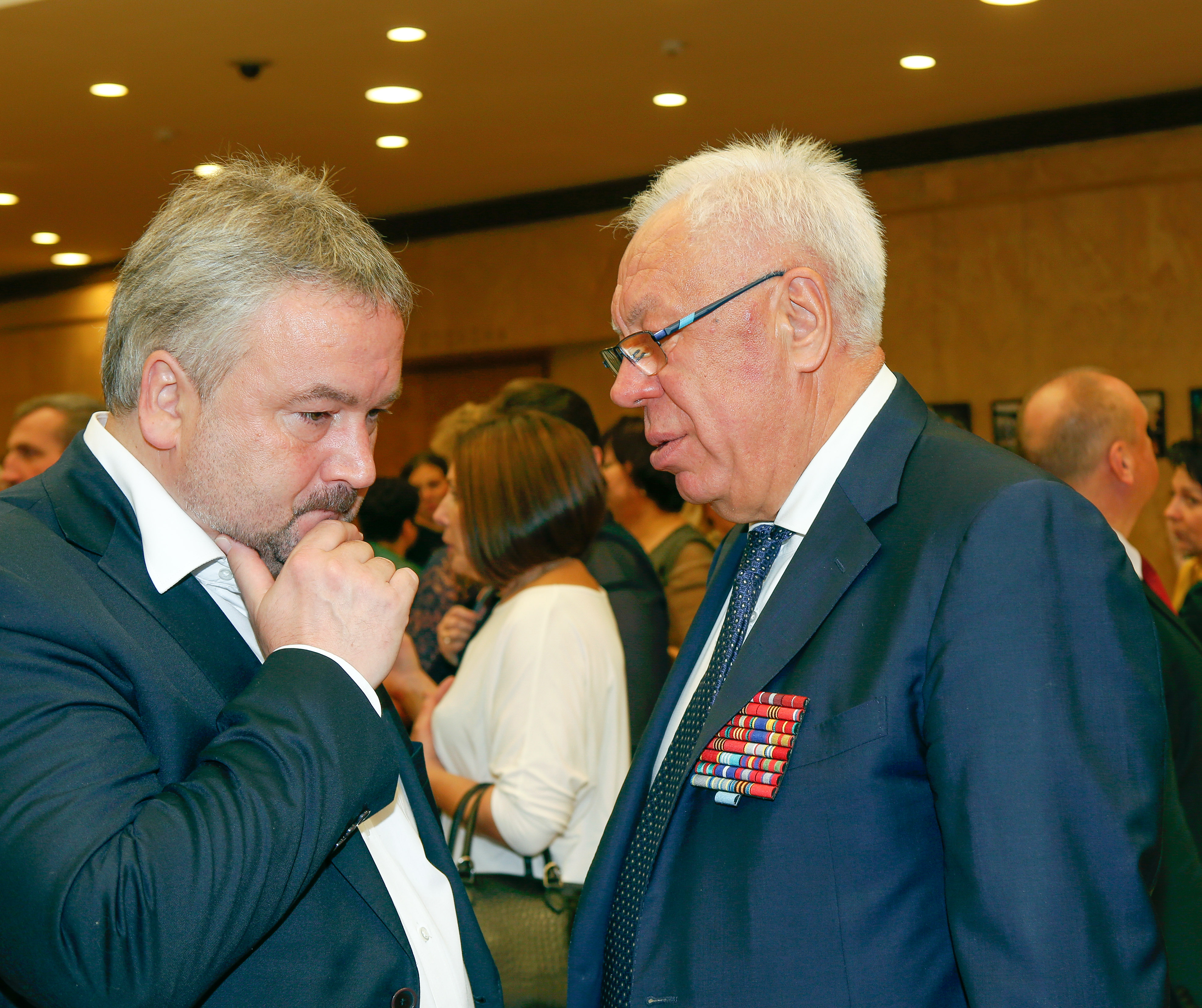 Михаил Головатов (справа) был среди тех, кто зачинал и «Группу Андропова», и «альфовское» ветеранское движение