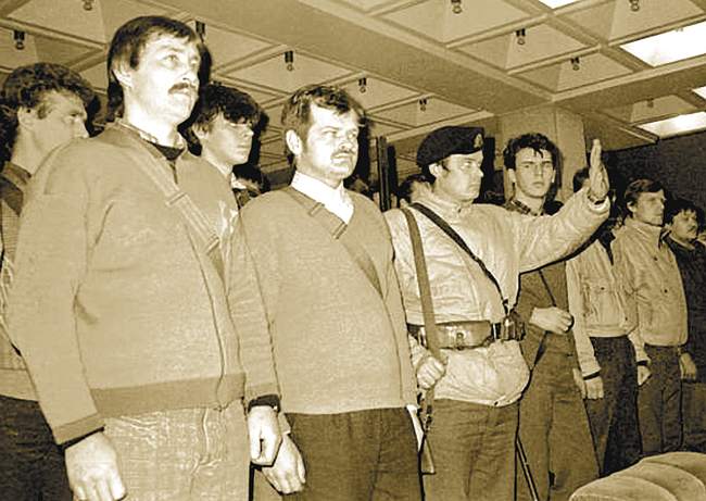 «Мирные» участники Январских событий 1991 года — литовские добровольцы