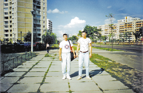 Уже Киевляне. Владимир и Виталий Кличко. 1990 год