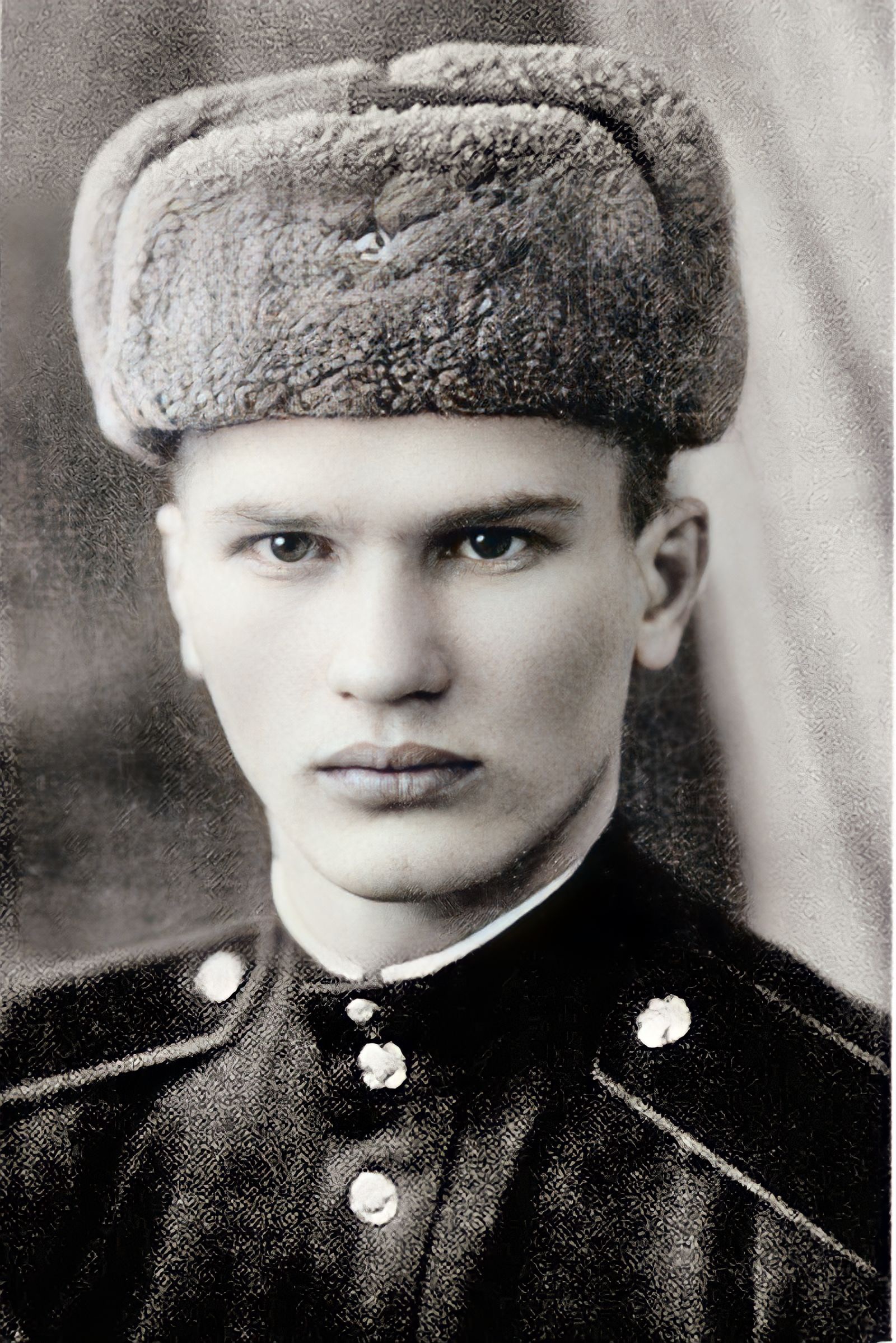 Боец Геннадий Зайцев в 1953 году