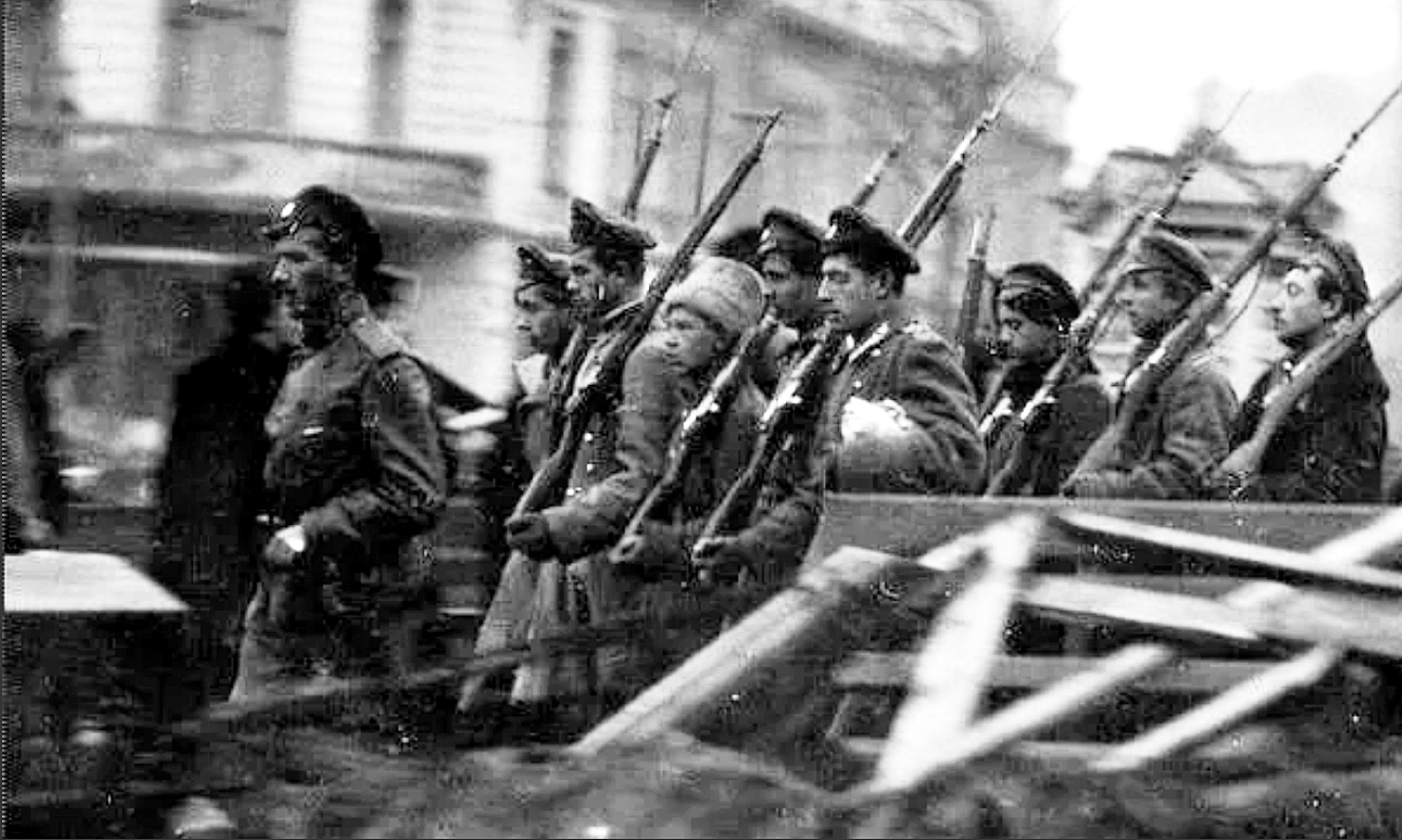 Юнкера в Москве 1917